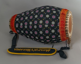 Professional Clay Mridanga: 23-inch Kirtan Instrument With Case - Etsy