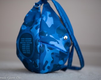 Lord Nrisimhadev Prayer Japa Bag: Hare Krishna Cotton Mantra Bag