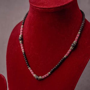 Stylish Pure Tulasi mala 1 round  -Handmade tulsi kanthimala Hare Krishna mala.