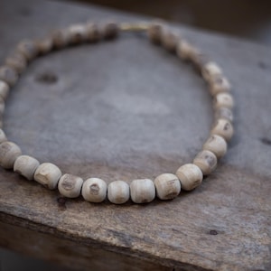 Pure Tulasi mala 1 round  -Handmade tulsi kanthimala Hare Krishna mala.