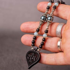 Stylish Pure Tulasi mala 1 round  -Handmade tulsi kanthimala Hare Krishna mala.