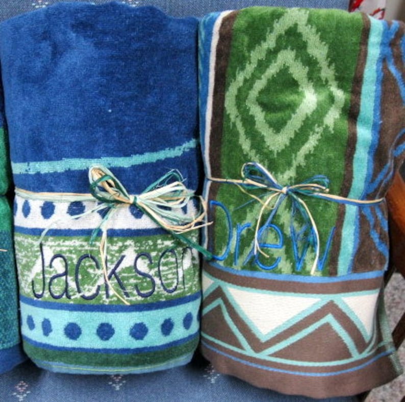 Extra Large Beach Towel/Personalized/Large Etsy