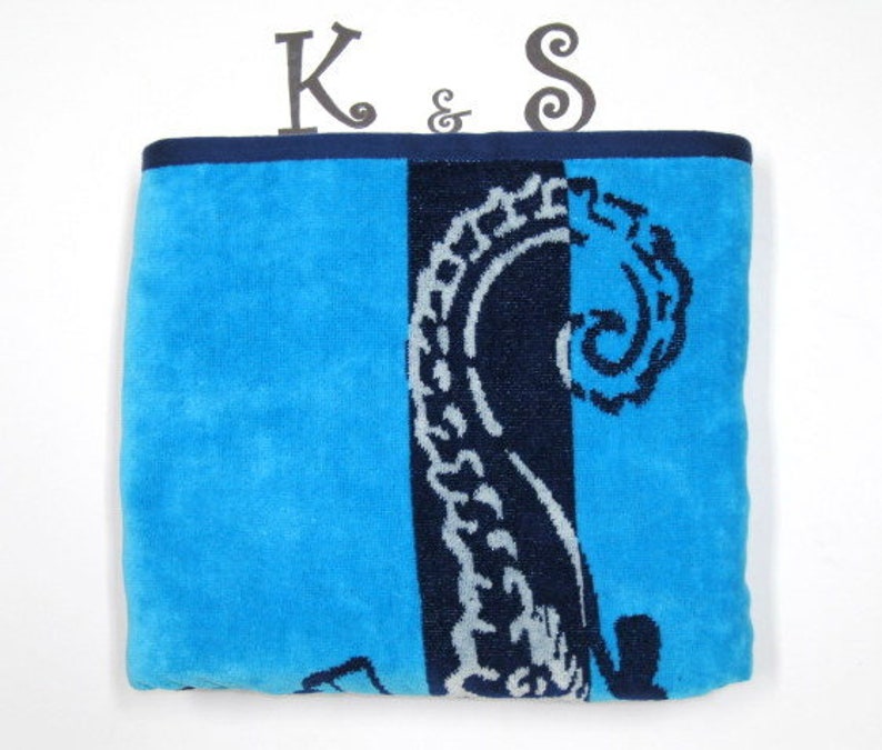 Extra Large Monogrammed Beach Towels IUCN Water