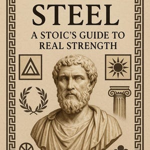 Still Like Steel: A Stoic's Guide to Real Strength | Learn To Stay Calm Under Pressure | Self Help Guide | Build Discipline and Self Control
