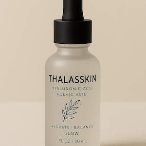 Hyaluronic Acid + Fulvic Acid Face Gel – Deep Hydration for Plump, Glowing Skin | Vegan & Fragrance-Free