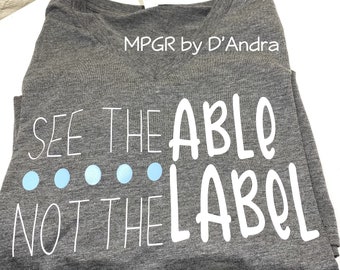 See the Able Tee by MyPixieGirlsRuffles Gray vneck