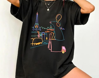 Doodle Little Chef Remy Baby Shirt, Funny Ratatouille Chef T-Shirt, Family Matching Tee, Anyone Can Cook Tee, Ratatouille Chef Fan Tee