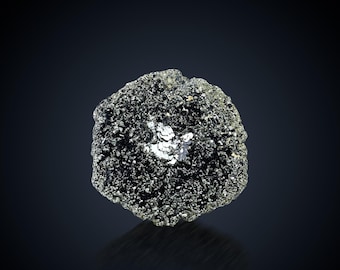 Cristal de hematita de 3 g, muestra mineral natural, equilibrio emocional, energía de conexión a tierra.