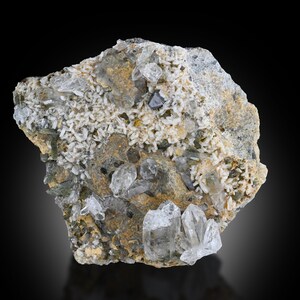 Anatase Crystal on Quartz Matrix • Natural Mineral Specimen • Kharan Pakistan • Rare Collector Display Piece