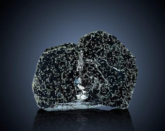 Cristal de hematita de 5 g, muestra mineral natural, equilibrio emocional, energía de conexión a tierra.