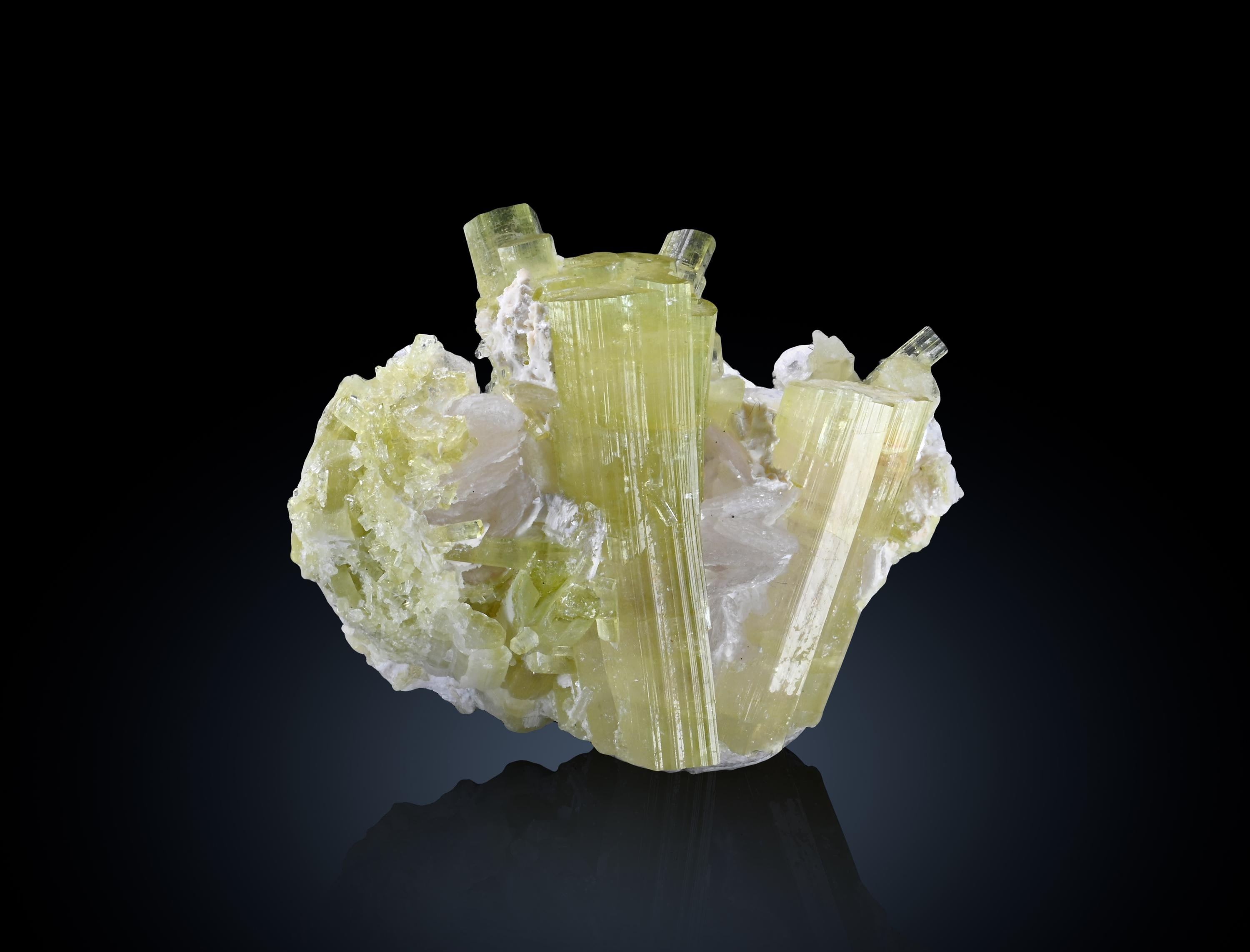 グリーン トルマリン クリスタル、チャップ バレー、ギルギット