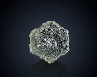 Cristal de hematita de 2 g, muestra mineral natural, equilibrio emocional, energía de conexión a tierra.