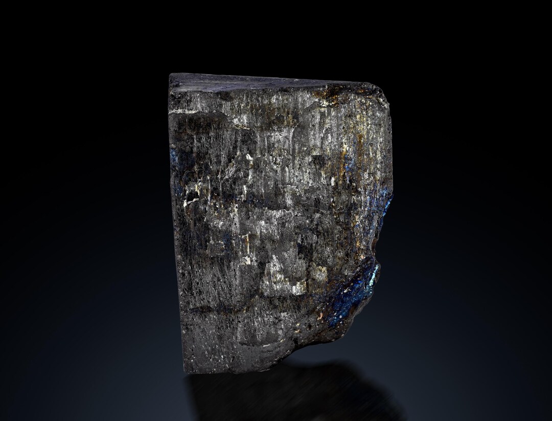 111g Columbite Crystal • Black Mineral Specimen • Natural Collector ...