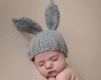 Baby Bunny Hat Newborn Bunny hat Easter Baby Hat Baby shower Gift