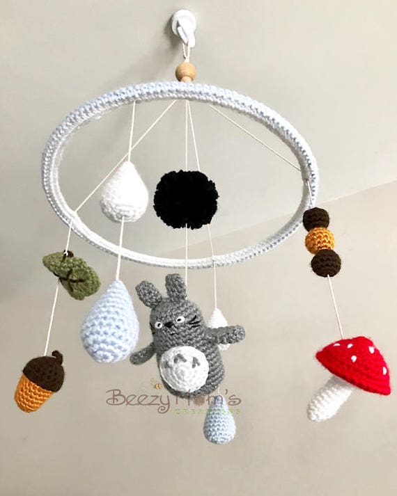 totoro baby mobile
