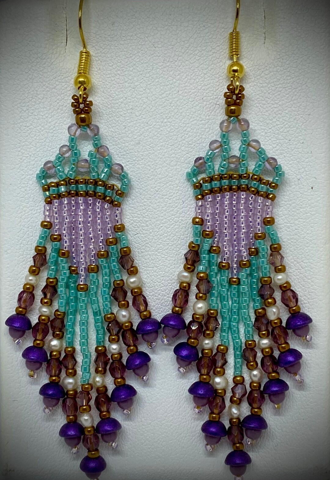 Lot De Bijoux Fantaisie - Colliers Franges Rocaille, Bagues, Boucles D'oreilles, Ras-du-cou - Occasion !