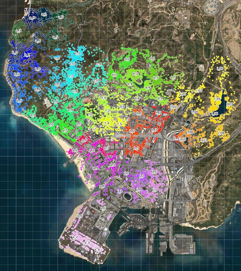 Enhanced Fivem City Map: Remastered Los Santos - Client & Server Files ...