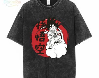 Vintage Dragon Ball Z Goku Tee, Dragon Ball Z Gift, Anime Shirt, Manga Shirt, Vegeta Anime Tee Gift, Anime Cosplay, Super Saiyan Design Tee