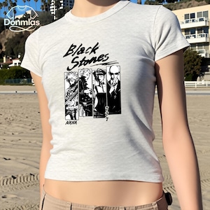 Nana Anime Baby T-shirt, Black Stones Nana Osaki Manga Baby T-shirt Kläder, Manga Baby T-shirt, The Black Stones Nana Komatsu, Gåva för Animeälskare bild 3
