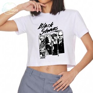 Nana Anime Baby T-shirt, Black Stones Nana Osaki Manga Baby T-shirt Kläder, Manga Baby T-shirt, The Black Stones Nana Komatsu, Gåva för Animeälskare bild 5