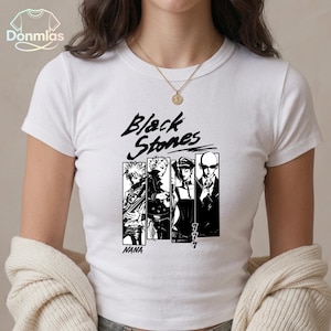 Nana Anime Baby T-shirt, Black Stones Nana Osaki Manga Baby T-shirt Kläder, Manga Baby T-shirt, The Black Stones Nana Komatsu, Gåva för Animeälskare bild 4