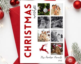 Family Christmas Card, Christmas Photo Card, Christmas Cards with Photos, Holiday Greeting Card, Family Holiday Card, Holiday Photo Card