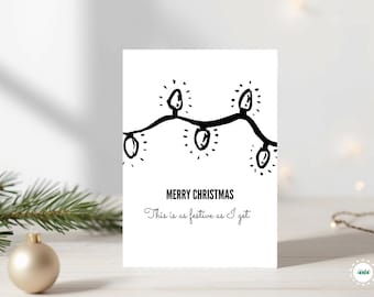 Cartes De Noël Grossières, Carte De Noël Meilleur Ami