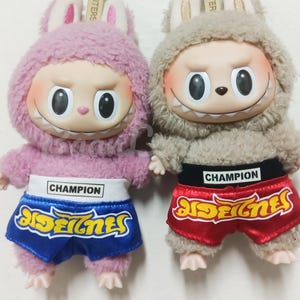 Labubu Shorts Handgemachte Puppenkleidung, Labubu Kleidung Geschenk, Labubu Accessoires
