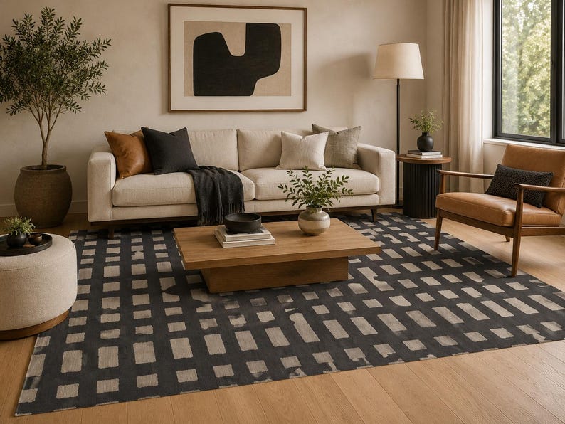 Hand-tufted Rug Ouzo Nina Rug Handmade Wool Large Area Carpet for ...
