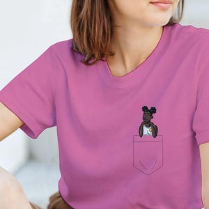 Lesbian Pocket Cutie T-Shirt: LGBTQ+ Pride Graphic Tee