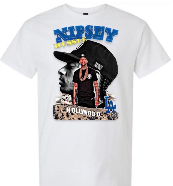 Nipsey | Hustle | LA | California | Los Angeles | Graphic | Cool | Gift | T-Shirt