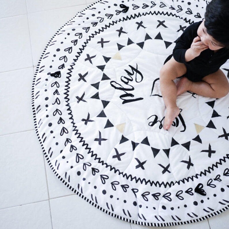 round padded play mat