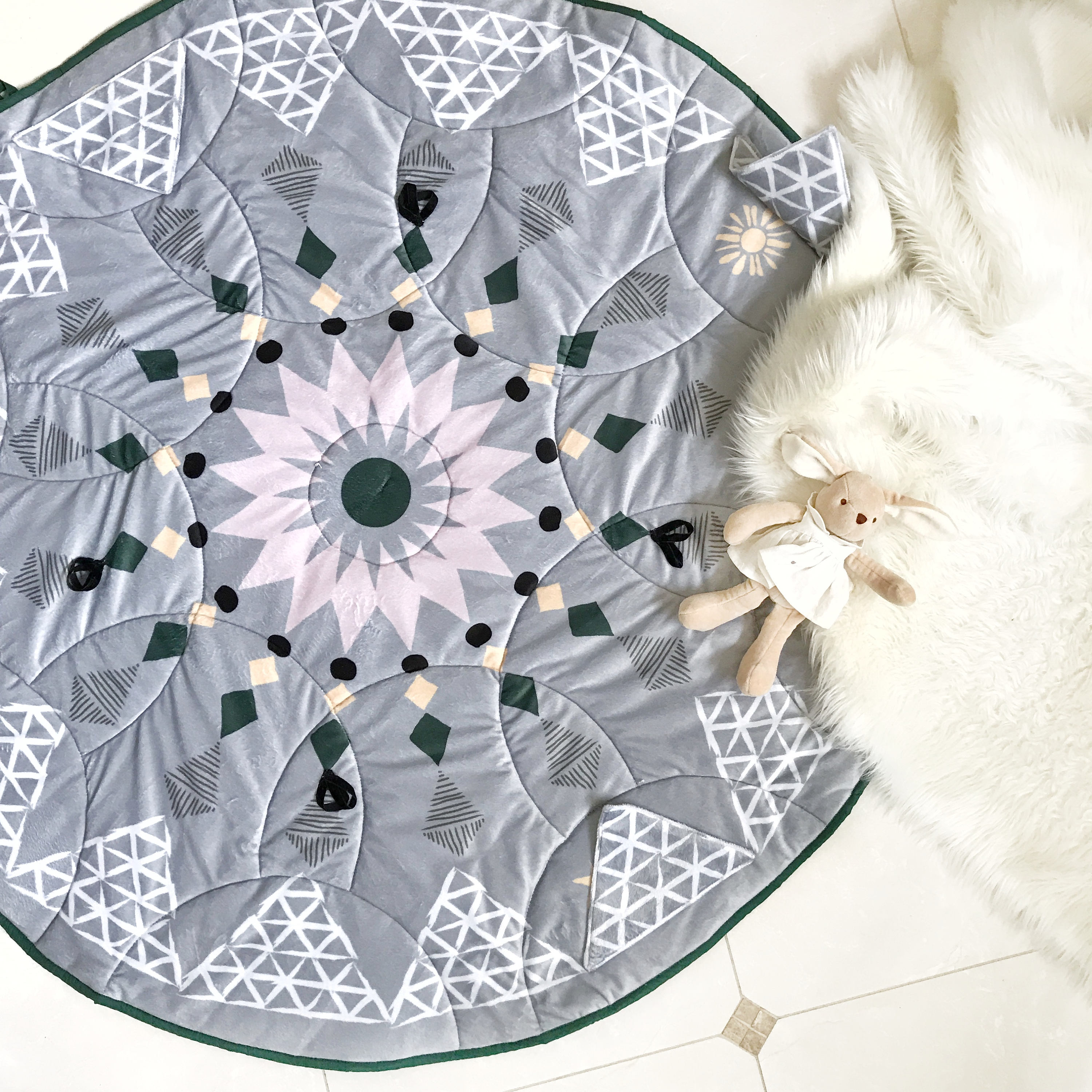 extra large padded baby play mat