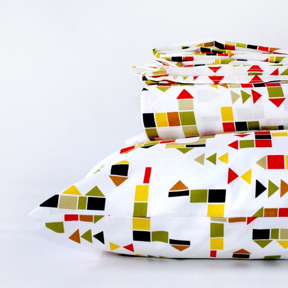 Modern Kids Bedding Organic Duvet Cover Set Full Size Etsy
