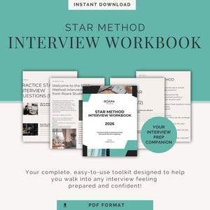 STAR-Methode Bewerbungsmappe | Fragen in Vorstellungsgesprächen | Arbeitsblatt zur Vorbereitung von Vorstellungsgesprächen | Vorstellungsgespräch üben | Berufsvorbereit