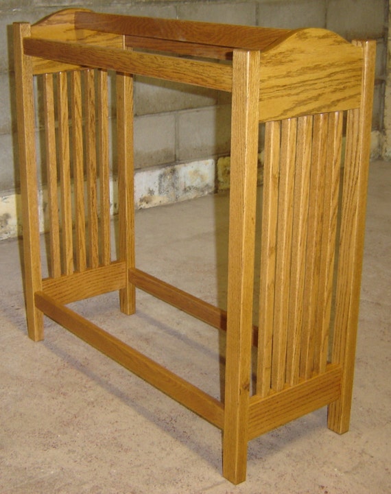 Hand Crafted Custom Made NEW Solid Red Oak Wood Mission Style Etsy New Free Standing Quilt Display Rack Hand Crafted Custom Made NEW Solid Red Oak Wood Mission Style Etsy New Free Standing Quilt Display Rack