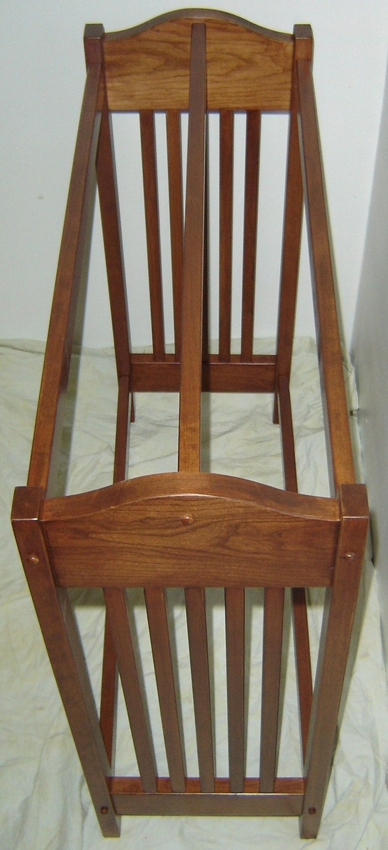 Hand Crafted NEW Solid Cherry Wood Mission Style Quilt Rack Etsy