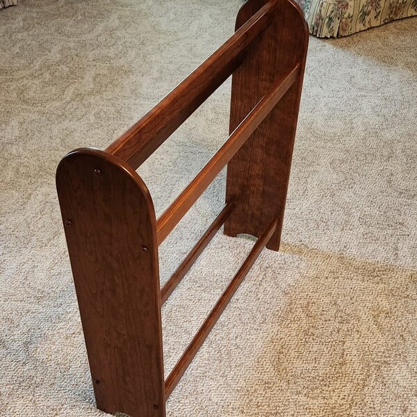 Wood Quilt Rack Etsy