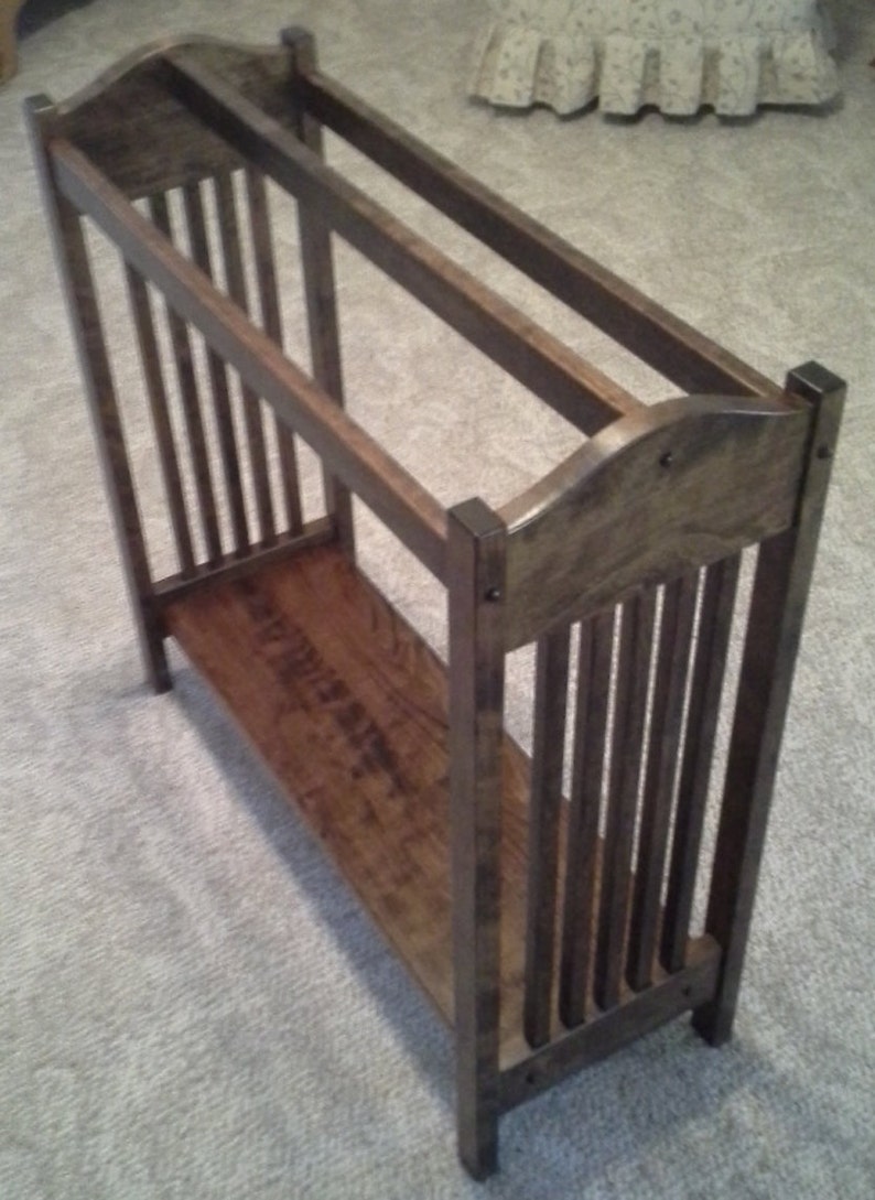 Hand Crafted NEW Solid Cherry Wood Mission Style Quilt Rack Etsy