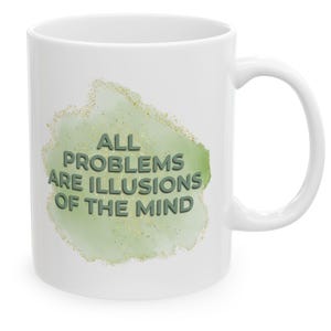 Mindfulness Quote Coffee Mug: Zen Spiritual Gift for Yogis