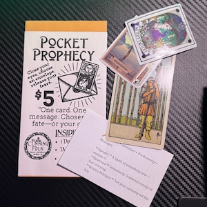 Pocket Prophezeiung - Single Card Tarot Karte