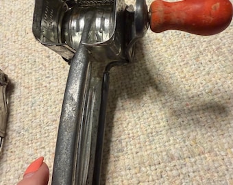 French made hand turn grater