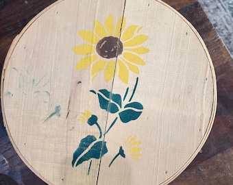 Handbemalte Vintage Käsebox