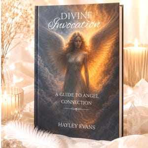 Angel Connection Guide Book Angelic Signs Meditations Angel numbers Spiritual Journal Intuition Development Synchronicities Invocation
