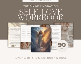 Self Love Workbook | Printable Self Care Journal | Shadow Work & Healing Prompts