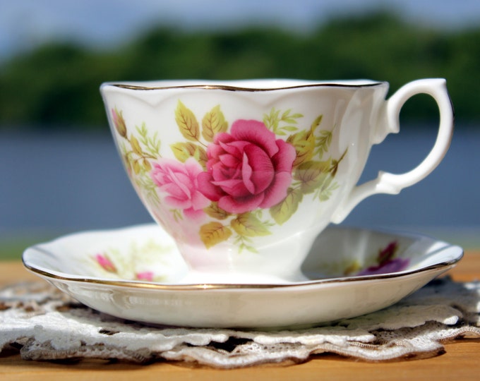 Demitasse Teacup Demi Tea Cup and Saucer Royal Albert Pink Etsy