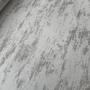 Rusted White Wood Texture Wallpaper – Traditional Paste Application – Textured Rustic Wall Covering 35&quot; W x 689&quot; L