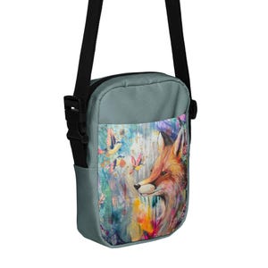 Bolso bandolera resistente a las manchas / Bolso bandolera / Bolso de hombro / Bolso de mujer / Bolso de niña / Regalo de cumpleaños I Monedero pequeño I Bolso de viaje para llevar