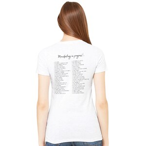 Camiseta de la Ley de Atracción, Camiseta Manifestante para Mujer, Camiseta Suave de Espiritualidad, Camiseta Cómoda de Afirmación