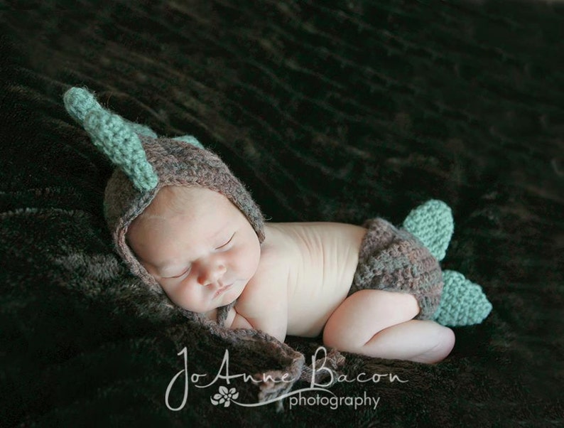 Crochet dinosaur pattern crochet hat pattern crochet diaper cover pattern crochet patterns image 1